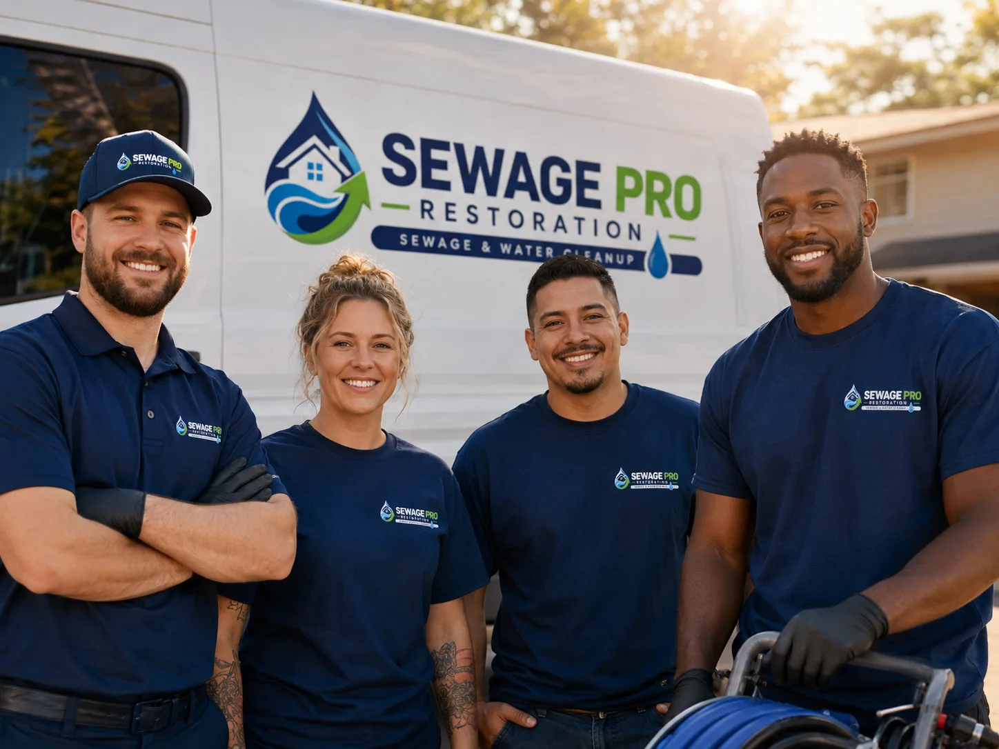 Sewage Cleanup Services company in Evans, LA